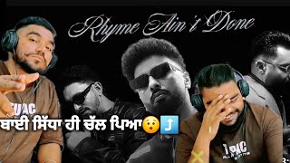 Rhyme Ain't Done ( Video ) NavaanSandhu Ft Sabi Bhinder / Bajwa | Jay BSingh | Tape by Trapgang