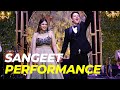 Stunning Sangeet Performance - Bride, Groom, Family and Friends | Bollywood Style