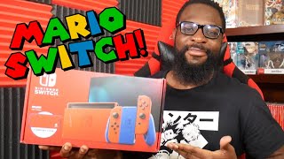 New Nintendo Switch Mario Edition Unboxing & Review | Switch Worth it in 2021?!