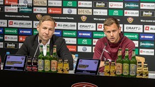 3. Spieltag | SGD - FCH | Pressekonferenz vor dem Spiel