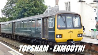 Topsham - Exmouth Railway Journey!