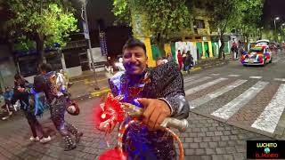 DESFILE DE LUCES  Y COLORES  EN LA  AV AMAZONAS  CON MAS  DE 6 HORAS  DE 3 A 10 LA NOCHE