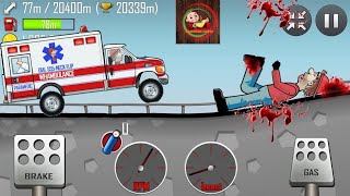 Hill Climb Racing 2 - Ambulance Gameplay 217122042 points in A WORK TEAM Team Event
