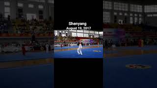 August 19, 2017 shenyang  Drunken Sword 1st Place Narihito Watanabe