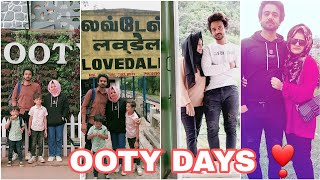 OOTY DAYS // PART 1🥰 കുടുംബത്തോടൊപ്പം ഊട്ടിയിലെ മനോഹര ദിവസങ്ങൾ ❣️❣️#ootty #travel #vlog #couples