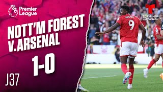 Highlights & Goals | Nottingham Forest v. Arsenal 1-0 | Premier League | Telemundo Deportes