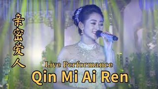 Qin Mi Ai Ren 亲密爱人 Helen Huang Live Performance - Lagu Mandarin Lirik Terjemahan