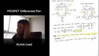 MOSFET Differential Pait with Active Load