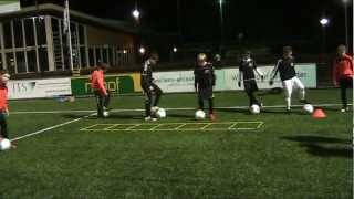 Loop-Coördinatietechniek training 2 - D1 Sv Broekland (voetbal)