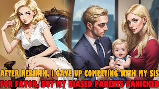 After Rebirth, I Gave up Competing with My Sister for Favor, But My Biased Parents Panicked