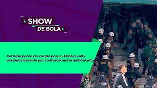 Coritiba perde de virada para Atlético-MG em jogo marcado por confusão -  Show de Bola (22/05/2023)