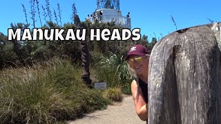 MANUKAU HEADS LIGHTHOUSE - AWHITU PENINSULA