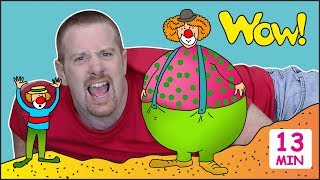 Funny Circus + Magic Stories for Kids from Steve and Maggie | Learn Speaking Wow English TV