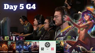 G2 vs EG - Day 5 LoL MSI 2022 Group Stage | G2 Esports vs Evil Geniuses full game