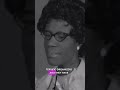 Shirley Chisholm motivation speech