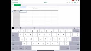 Numbers Spreadsheet Tutorial