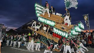 令和6年 大道 新道パレード やりまわし 太子町山田地区科長神社夏祭り だんじり祭