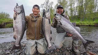 INSANE Alaska King Salmon Fishing! (CATCH CLEAN COOK)