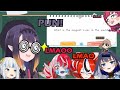 Ina Can't Resist To Make Pun During Exam [Hololive | Kronii, Mumei, Bae, Gura, Ina, IRyS & Ollie]