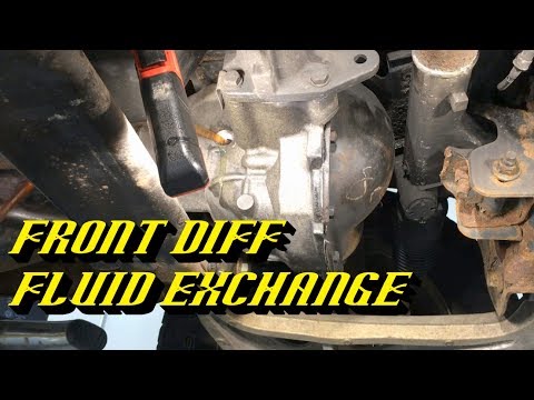 How do you change front differential fluid?