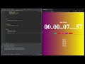 StopWatch With JS - HTML - CSS | No Talking  | ASMR Programming