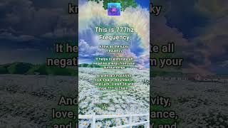 777 Hz Attract Luck Positivity Abundance 🍀 Angelic Music Frequency 🍀 Remove Negative Energy #shorts