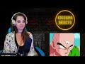 Lauren Reacts! How many towns can he DRINK DZBA Episodes 44 and CELLOWEEN by TeamFourStar
