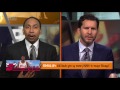 Stephen A. and Will Cain Have Verbal Battle Over Phil Jackson  First Take  June 28, 2017