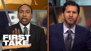 Stephen A. and Will Cain Have Verbal Battle Over Phil Jackson | First Take | June 28, 2017
