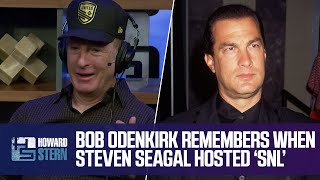 Bob Odenkirk on the Time Steven Seagal Hosted “Saturday Night Live”