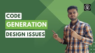 MOD-5 | Target Code Generation | Design Issues