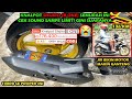 Nyobain Knalpot Viral Shijiro B-One Sarteng 100Rb-An Full System Di Motor Beat Std Kirian