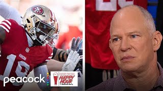 Analyzing Samuel, London + others in Tiers 3-4 of Berry's WR rankings | Happy Hour | NFL on NBC