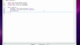 Java GUI Lesson 3 | JTextFields and Absolute Positioning