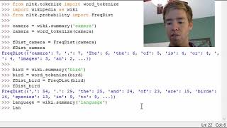 Ep 11 Python NLTK | Frequency Distribution