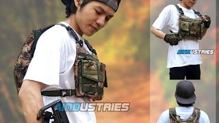 Tas Dada Rompi Untuk Berburu CHEST BAG GEN 3XY REAL TREE