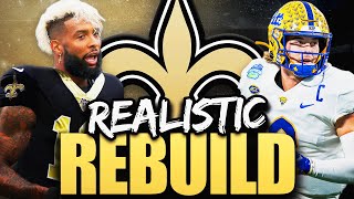 New Orleans Saints Realistic Rebuild | Kenny Pickett is AMAZING!