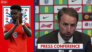 "GOOD CONTRIBUTION" Gareth Southgate Praises Bukayo Saka Impact During England 3-3 Germany | VIDEO