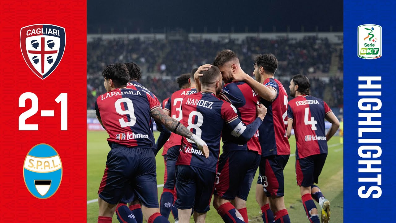 CAGLIARI-SPAL 2-1 | SERIE BKT, GLI HIGHLIGHTS - YouTube