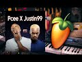 🔥🇲🇿Cook up Like Pcee×Justin99 In FL Studio|FL Studio Amapiano Tutorial 2023