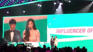 [FANCAM] 150712 SNSD Tiffany at Influence Asia Singapore 2015