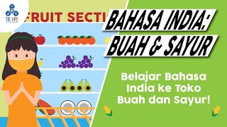 Bahasa India untuk Buah dan Sayur / Belajar Bahasa India Pemula