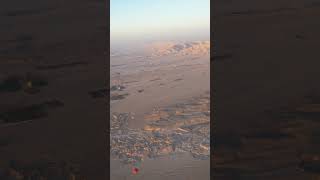 Sunrise Hot Air Balloon ride over the Nile River in Luxor, Egypt #travel