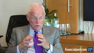 Peter Munk steps down from Barrick Gold.