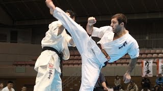 SHINKYOKUSHINKAI KARATE 30th All Tohoku Tournament 2nd Round 5 Khasai Magomedov vs. Daisuke Inoue