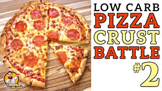 Low Carb PIZZA CRUST Battle #2 🍕 The BEST Keto Pizza Crust Recipe! PART TWO