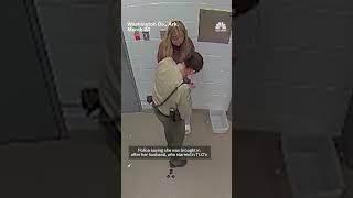New video shows Joseph Duggar's wife in police custody following child endangerment charges