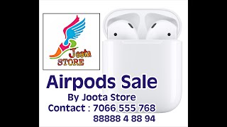 Apple Airpods 2 (D) At Cheapest Price Wholesale Rs. 4400/- (VIDEO PROOF)