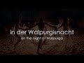 walpurgisnacht german lyrics translation faun