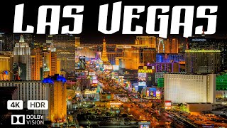 LAS VEGAS USA 🇺🇸 2022 | 4K At Night / Cinematic Drone Footage| 8K ULTRA HD 60FPS